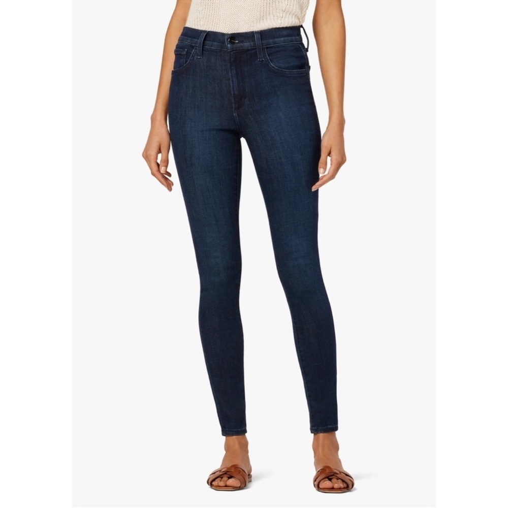 Joe’s Jeans Vera blue denim pants high rise skinny ankle size 28 navy